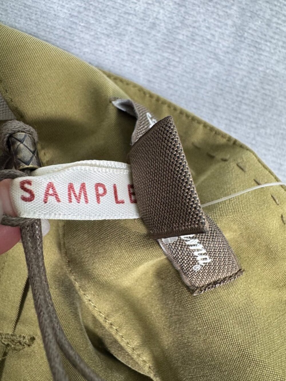 Tommy Bahama “Store Sample” Sansabar Midi Skirt 6 Forest Moss Button Front Belt - Picture 4 of 10